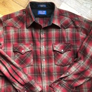 Pendleton Virgin Wool Shirt-Large